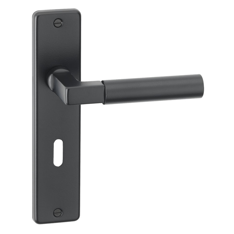 Urfic Windsor Lock Door Handle Wayfair.co.uk